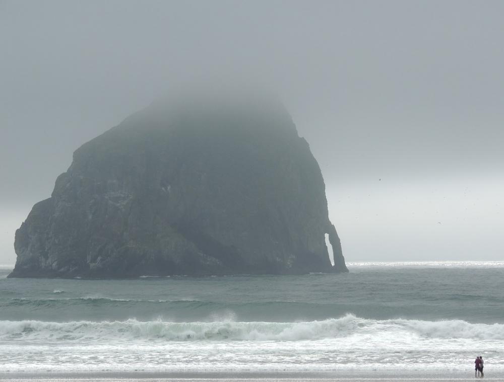 Ocean Fog Sea Mist Rock Sky Beach Ocean Fog Sea Mist Rock Sky Beach