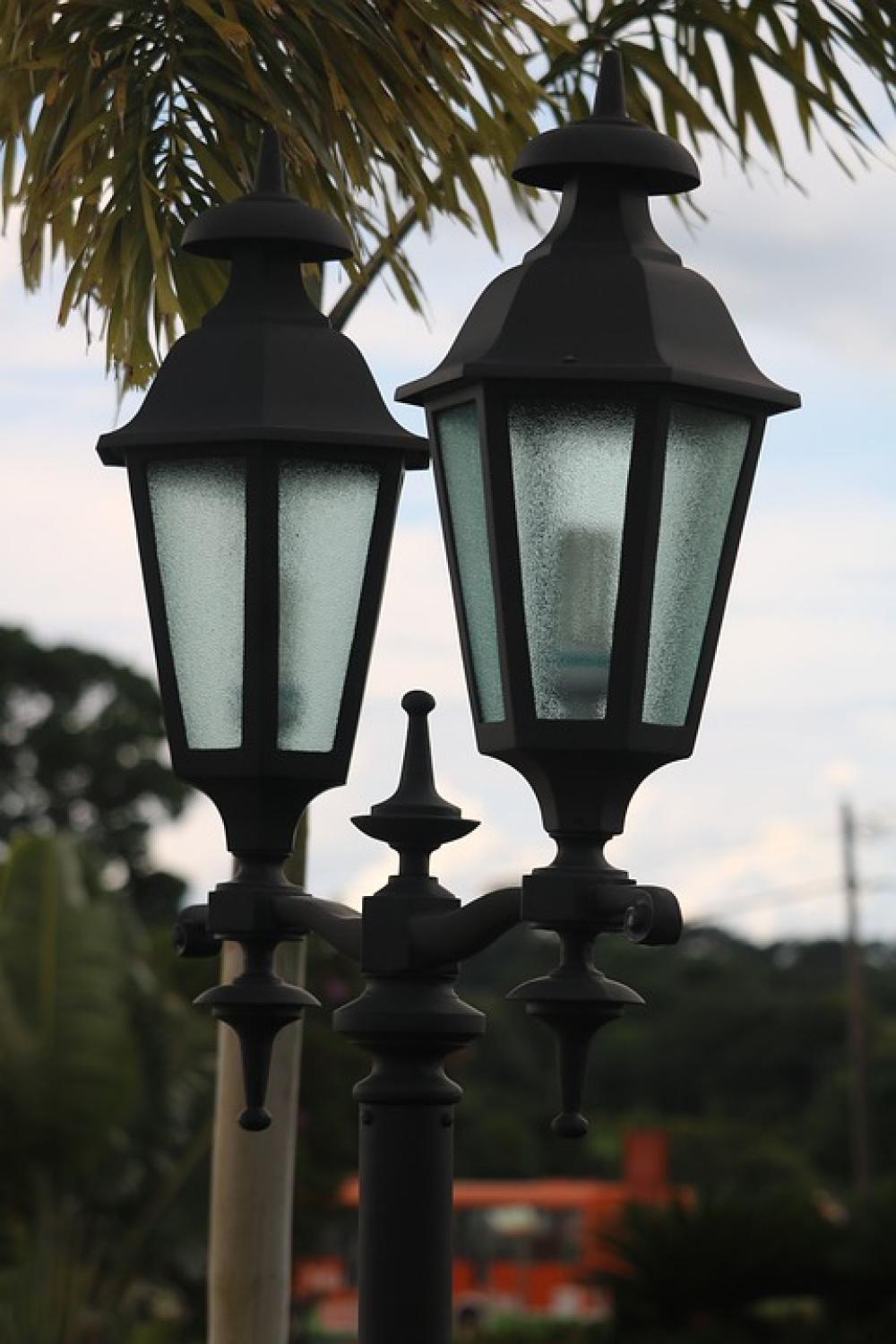 Post Light Square Post Light Square