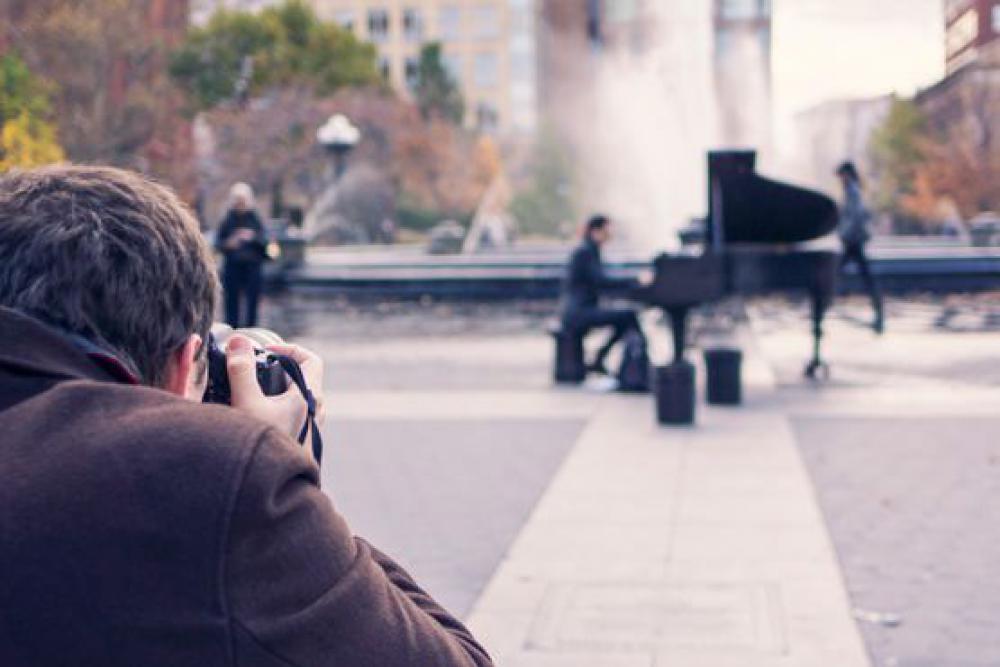 Photographer & Musician Free Photo Photographer & Musician Free Photo