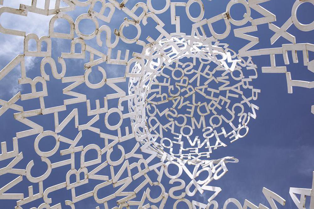 Floating Letters Blue Sky Free Photo Floating Letters Blue Sky Free Photo