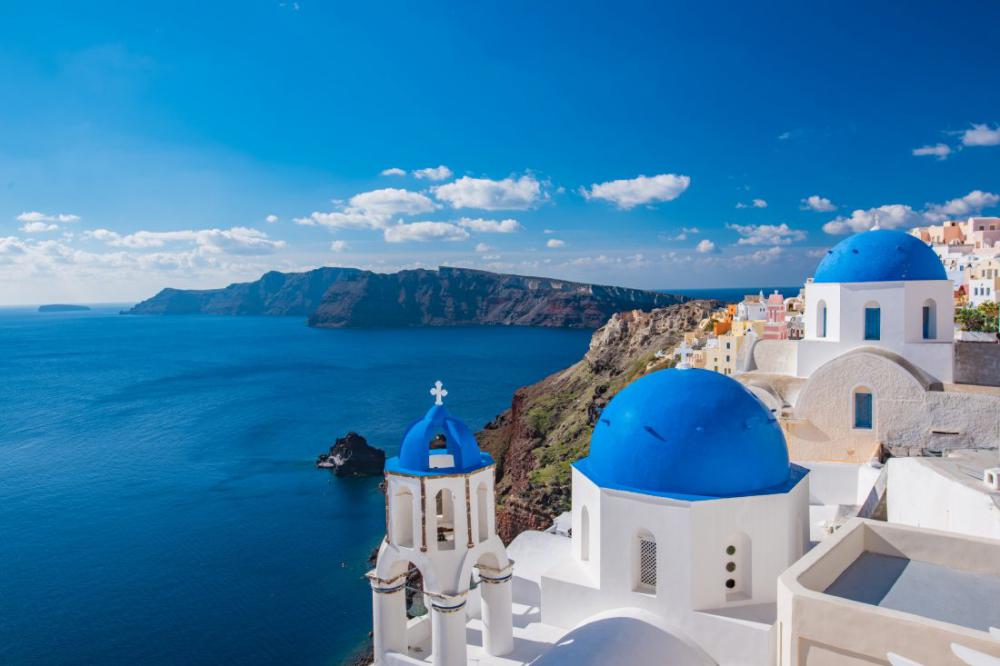 Santorini in Greece Santorini in Greece