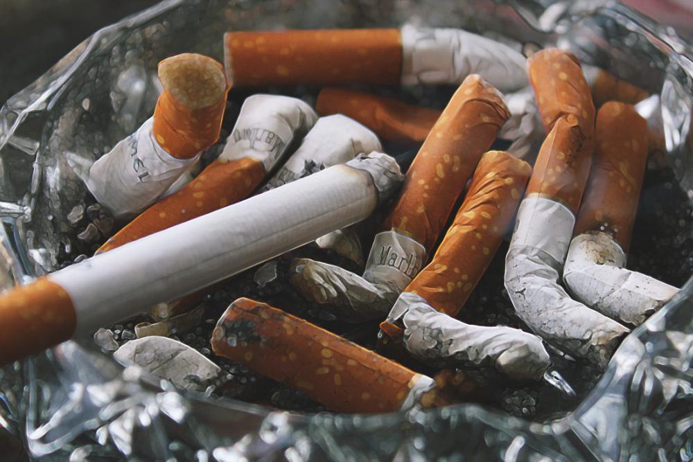 Cigarettes Ash Cigarettes Ash