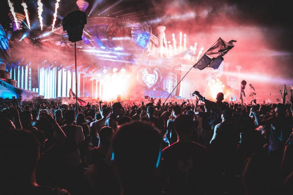 Music Festival Crowd Music Festival Crowd
