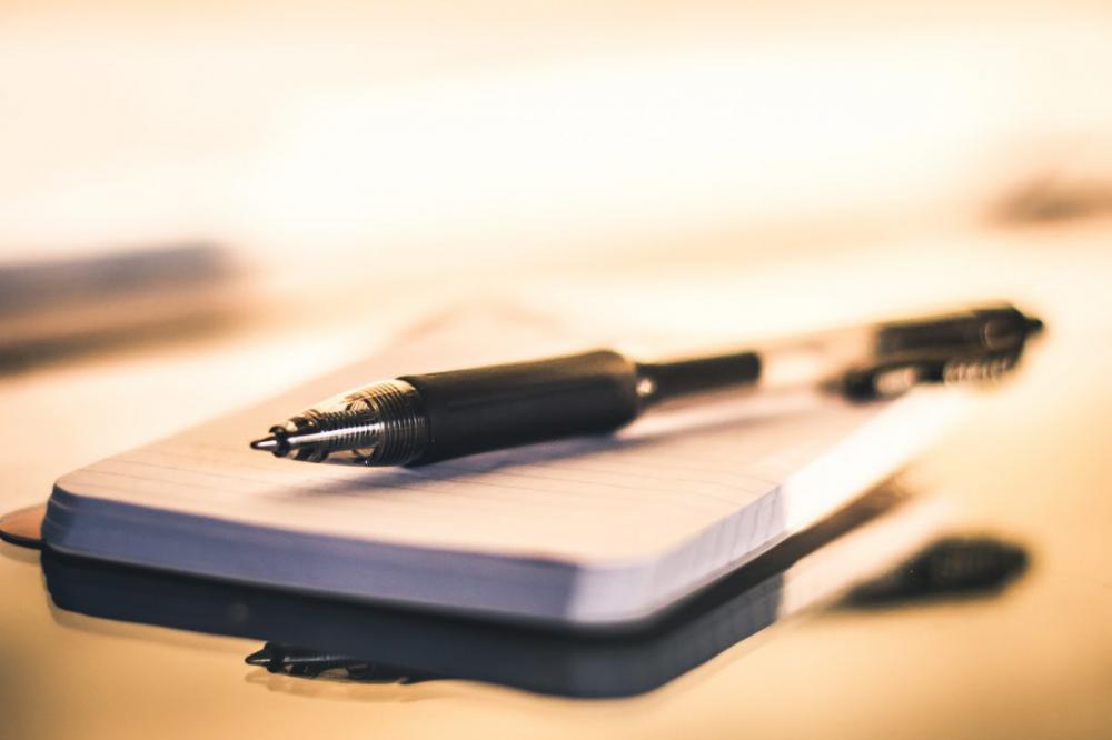 Notepad and Pen Notepad and Pen