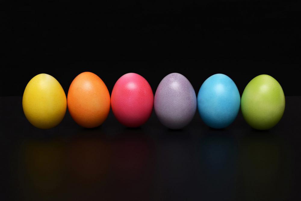 Easter Eggs Bright Easter Eggs Bright