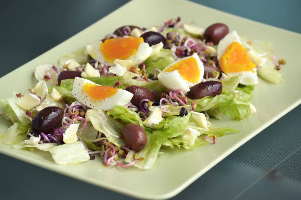 Egg Olives Salad Egg Olives Salad
