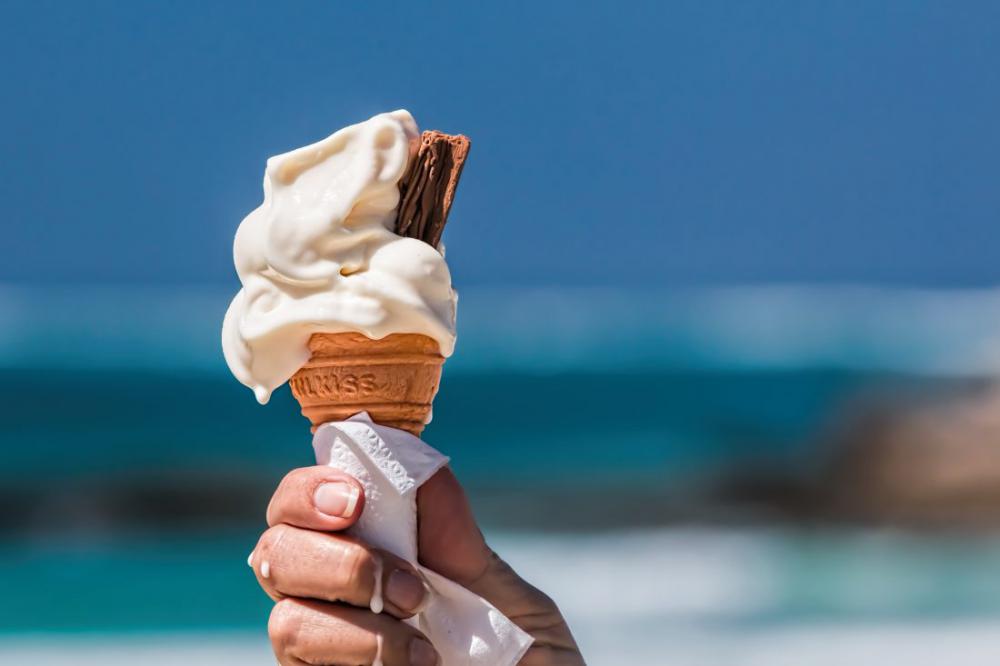 Ice Cream Cone & Flake Ice Cream Cone & Flake