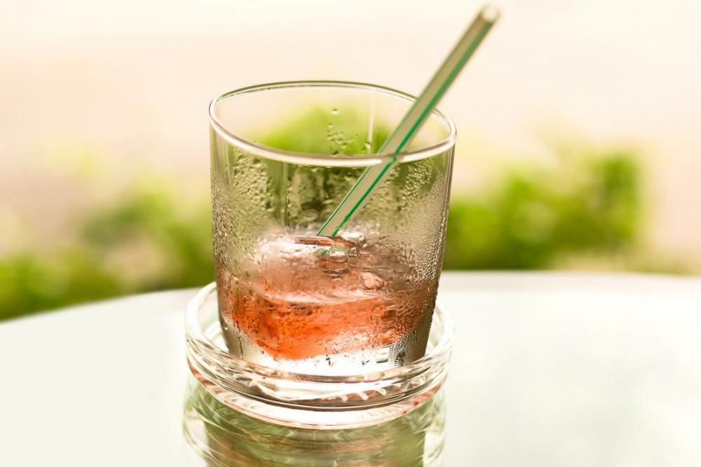 Iced Drink with Straw Iced Drink with Straw