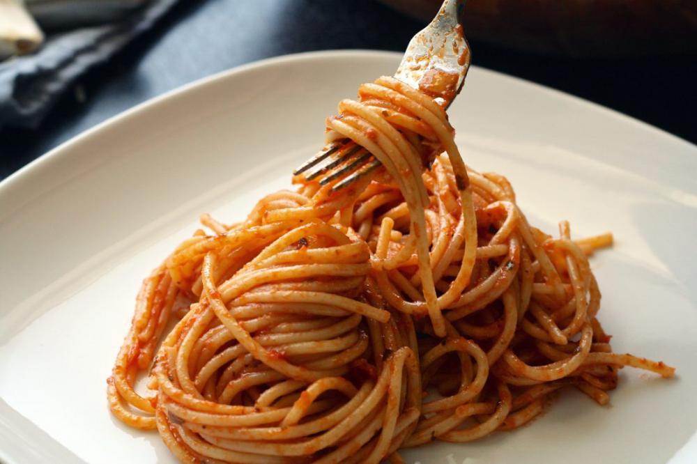 Pasta on Fork Pasta on Fork