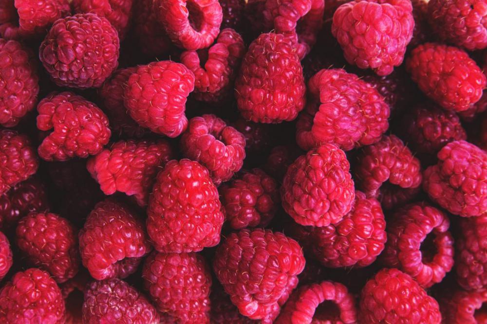 Raspberries Background Raspberries Background