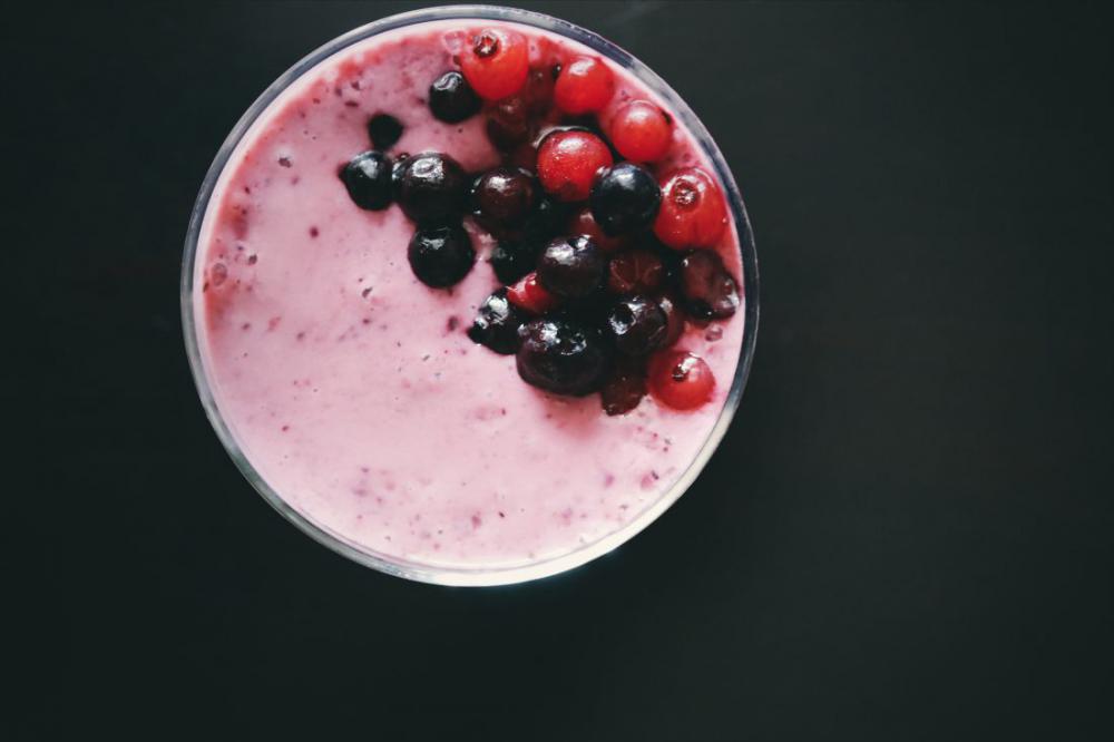 Smoothie with Fruit Berries Smoothie with Fruit Berries