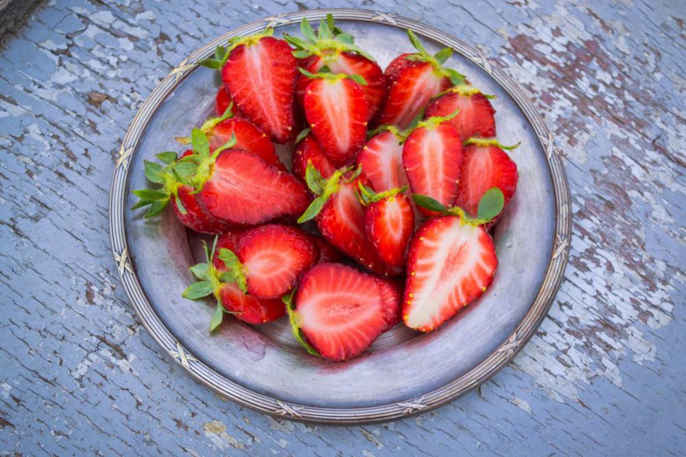 Strawberries Dish Strawberries Dish