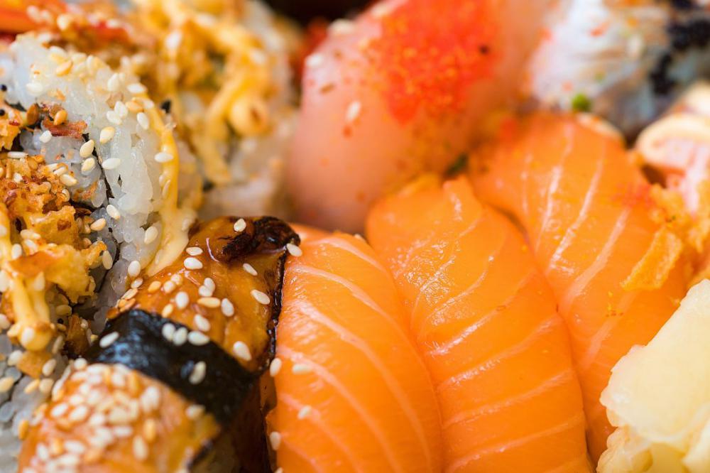 Sushi Closeup Sushi Closeup