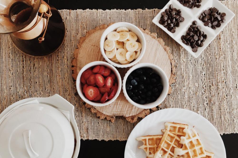 Waffles Breakfast Waffles Breakfast