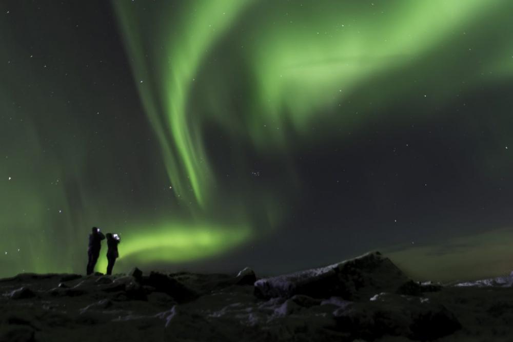 Northern Lights Landscape Northern Lights Landscape