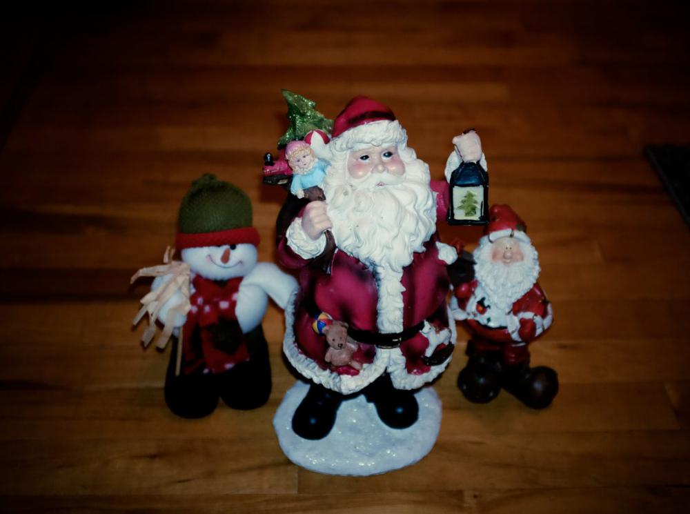 Santa & Snowman Character Santa & Snowman Character