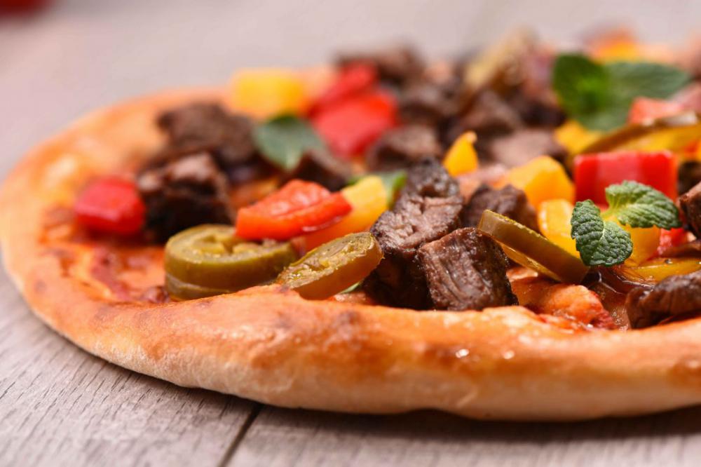 Pizza Closeup Pizza Closeup