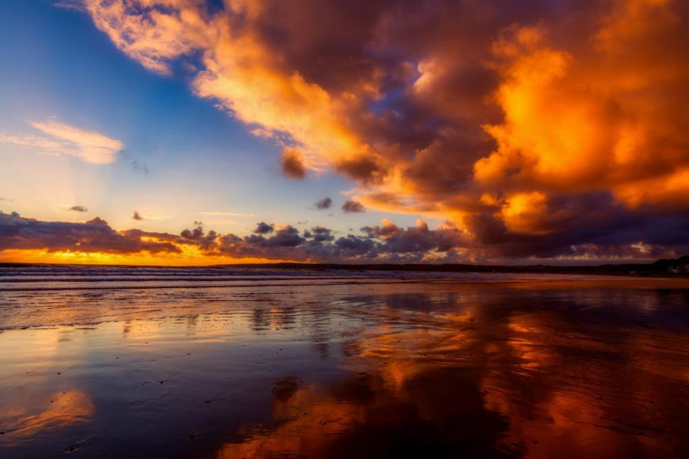 Orange Clouds at Sunset Orange Clouds at Sunset