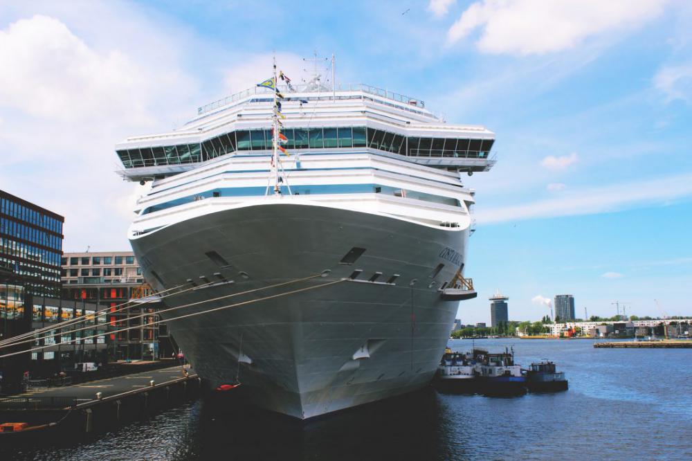 Cruise Ship in Port Cruise Ship in Port