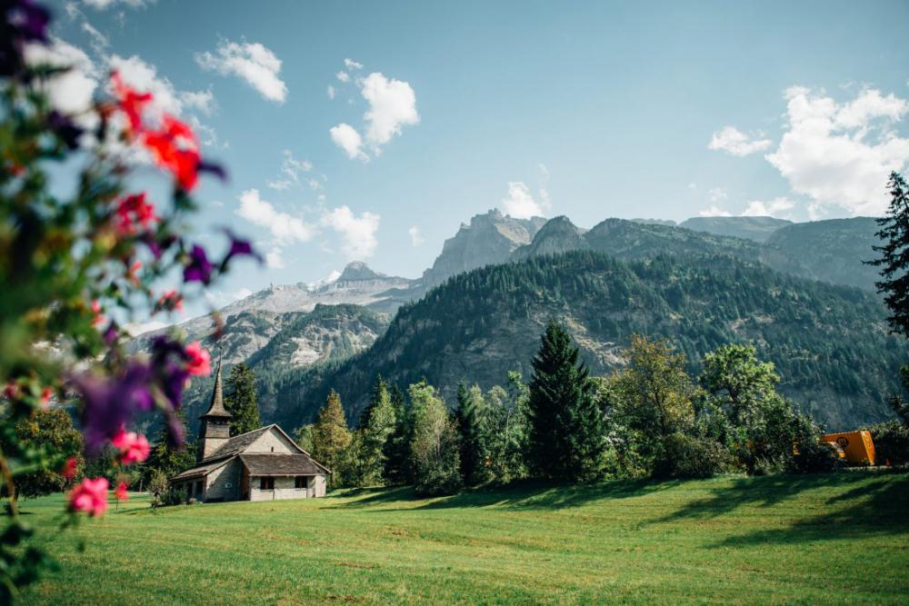 Swiss Alps at Springtime Swiss Alps at Springtime