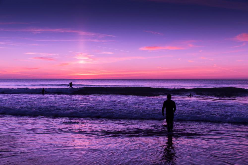 Summer Sunset at the Beach Summer Sunset at the Beach