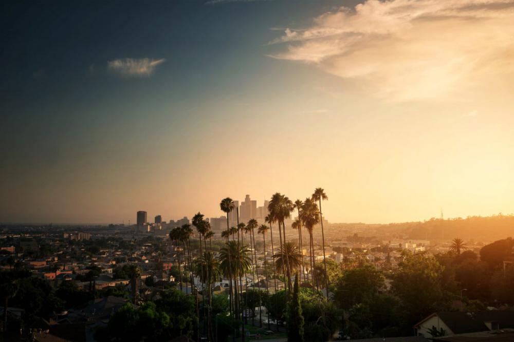 Sunset in LA Sunset in LA