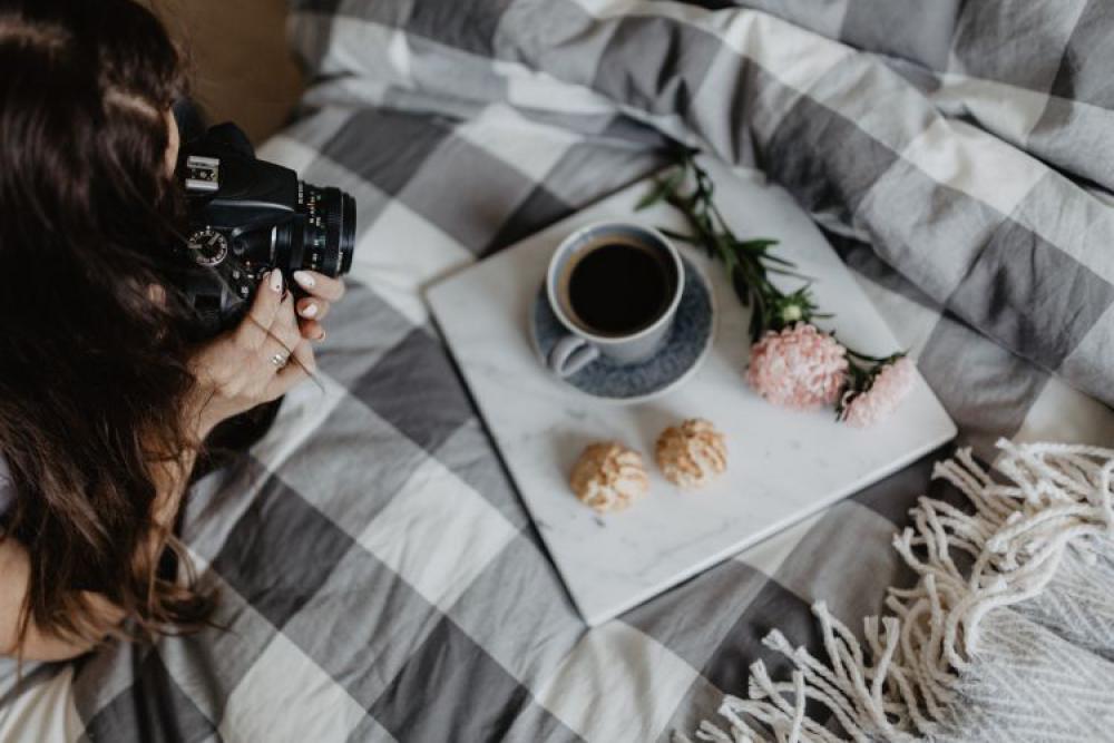 Morning breakfast photo session Morning breakfast photo session