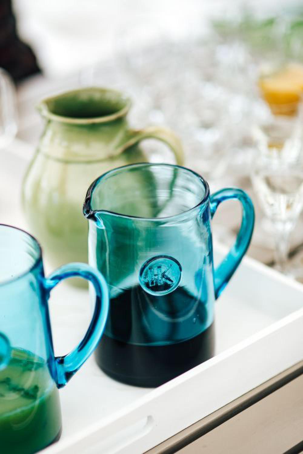 Glasses of orange juice, wine and water Glasses of orange juice, wine and water