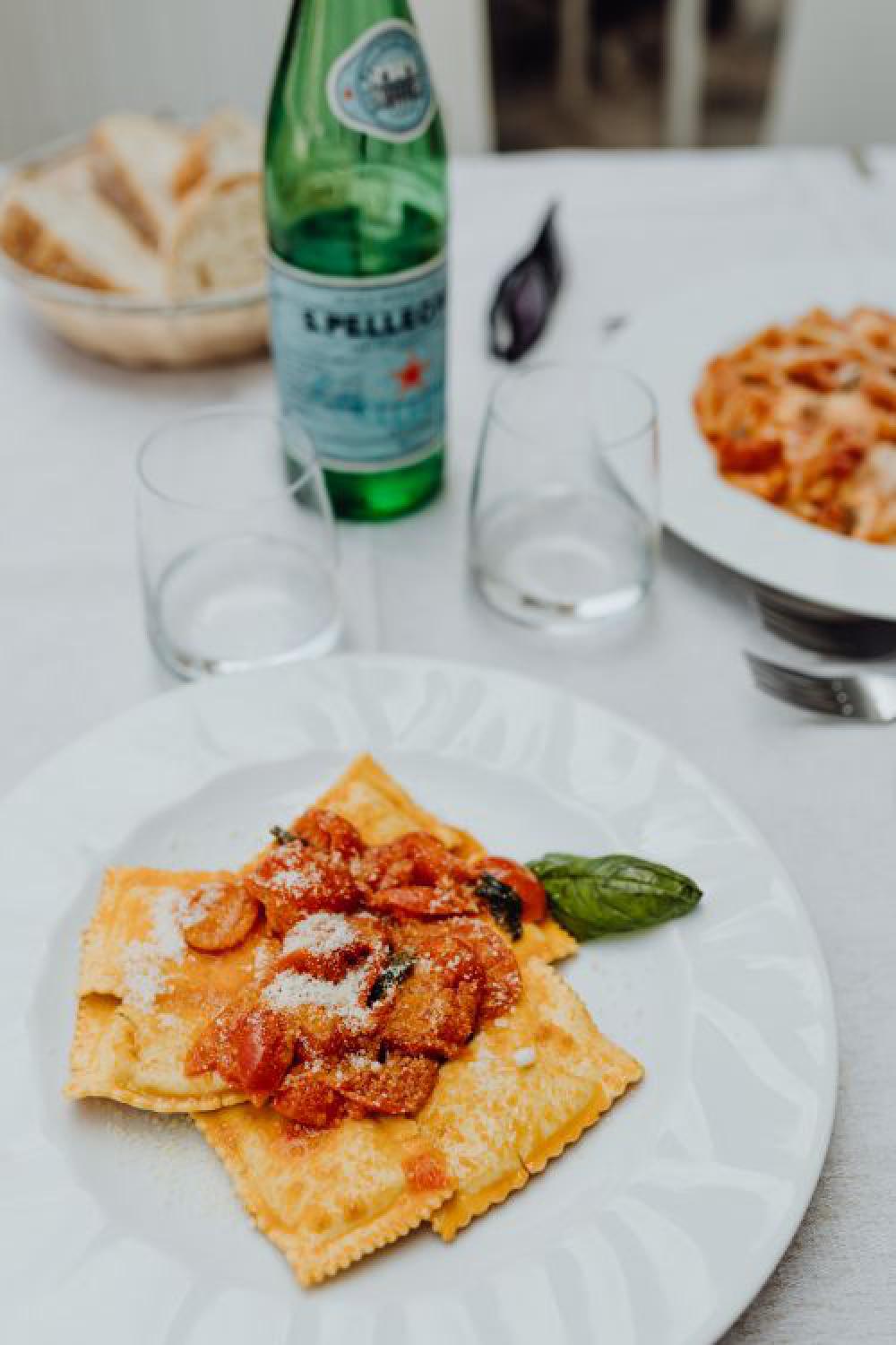 Delicious Italian food from the Amalfi coast Delicious Italian food from the Amalfi coast