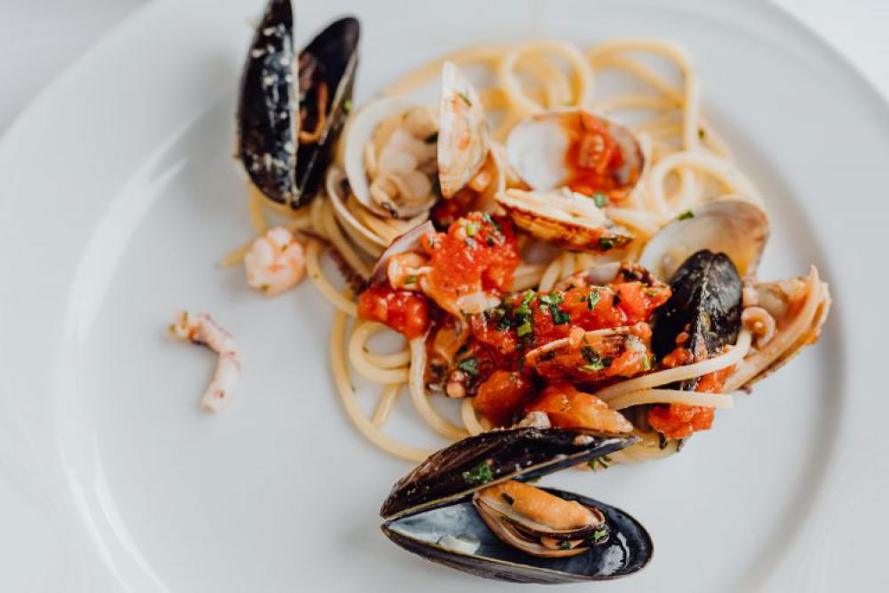 Delicious Italian food from the Amalfi coast Delicious Italian food from the Amalfi coast