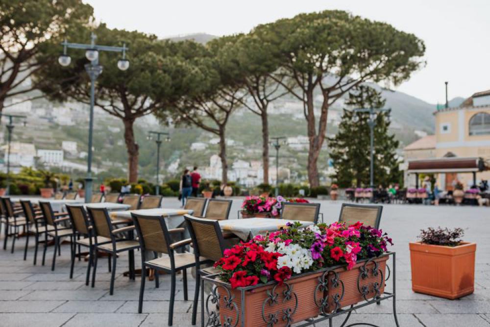 Ravello, a resort town set 365 meters above the Tyrrhenian Sea by Italy’s Amalfi Coast Ravello, a resort town set 365 meters above the Tyrrhenian Sea by Italy’s Amalfi Coast