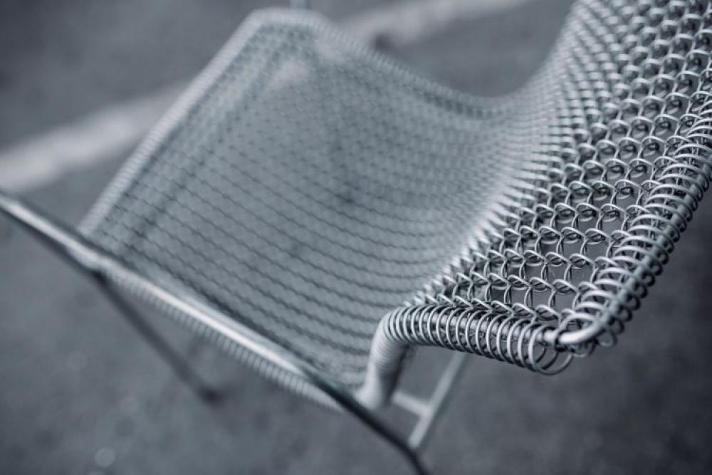 Retro Metal Dining Chair Retro Metal Dining Chair