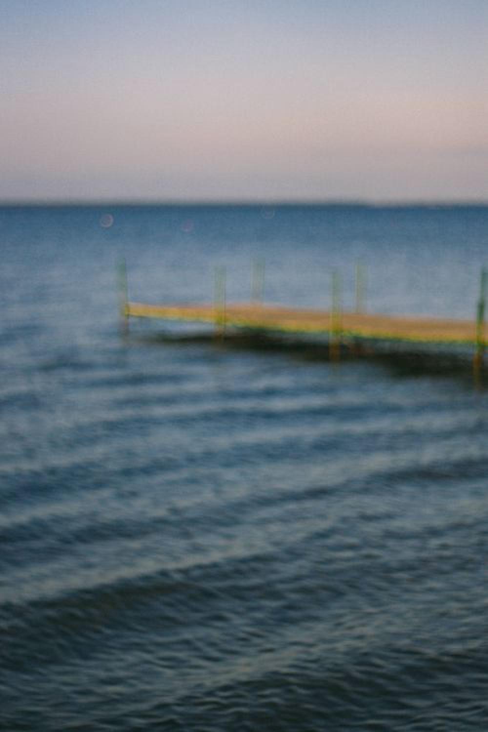Wooden pier by the sea Wooden pier by the sea