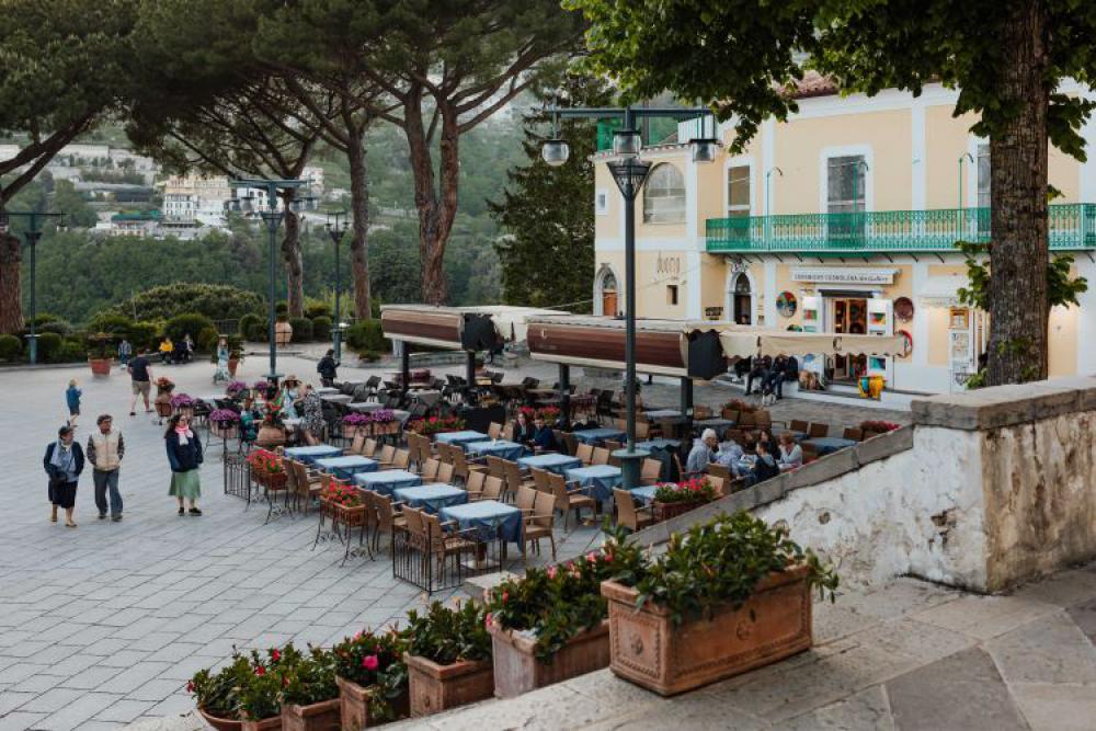 Ravello, a resort town set 365 meters above the Tyrrhenian Sea by Italy’s Amalfi Coast Ravello, a resort town set 365 meters above the Tyrrhenian Sea by Italy’s Amalfi Coast