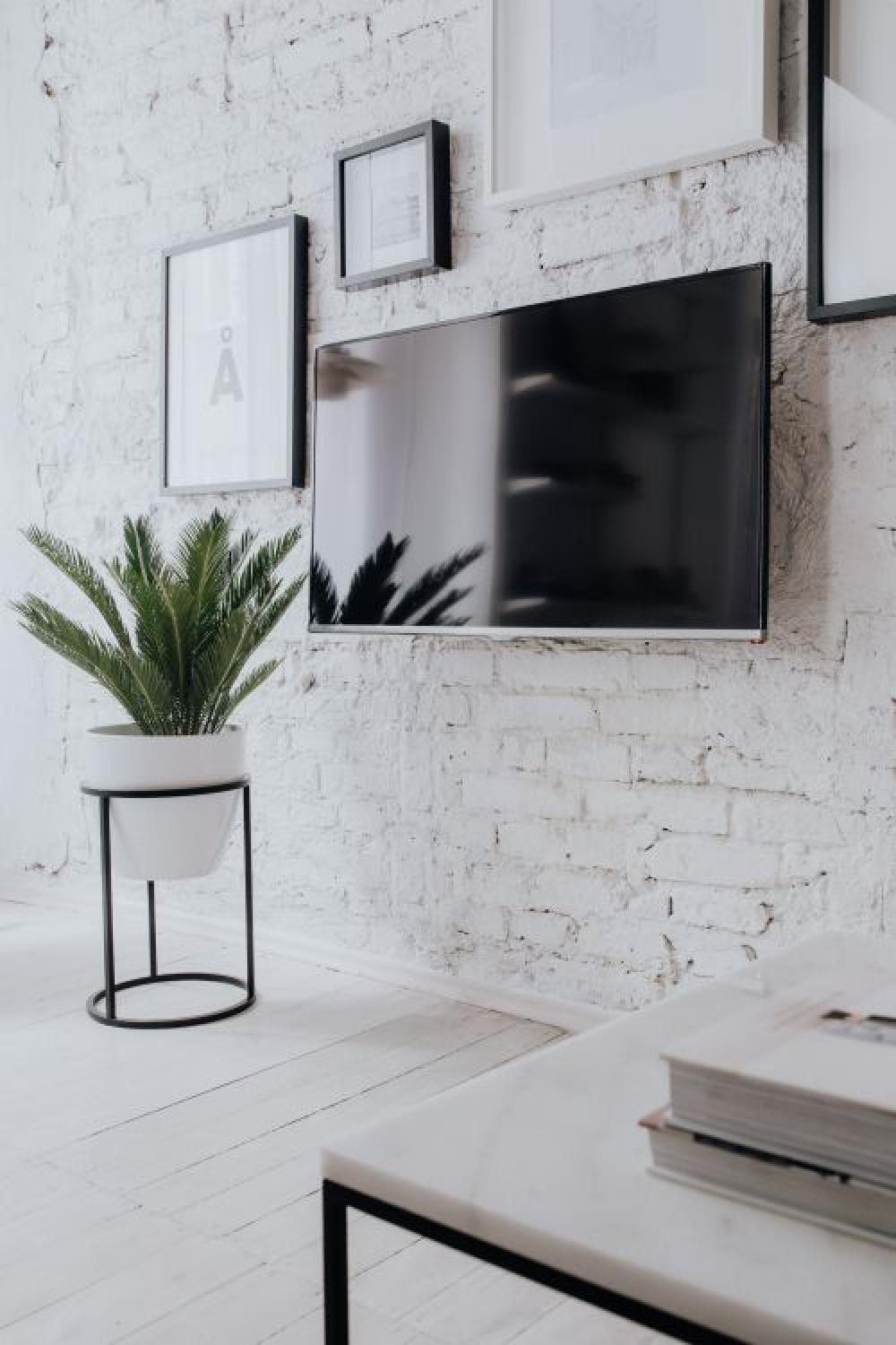 Living Room With Scandi Interior Design, Un'common Marble Table Living Room With Scandi Interior Design, Un'common Marble Table