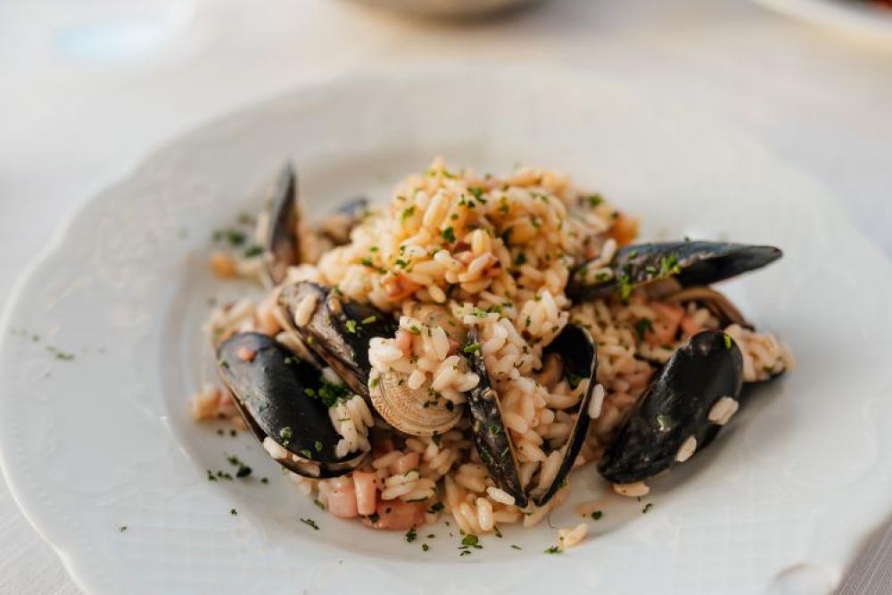 Delicious Italian food from the Amalfi coast Delicious Italian food from the Amalfi coast
