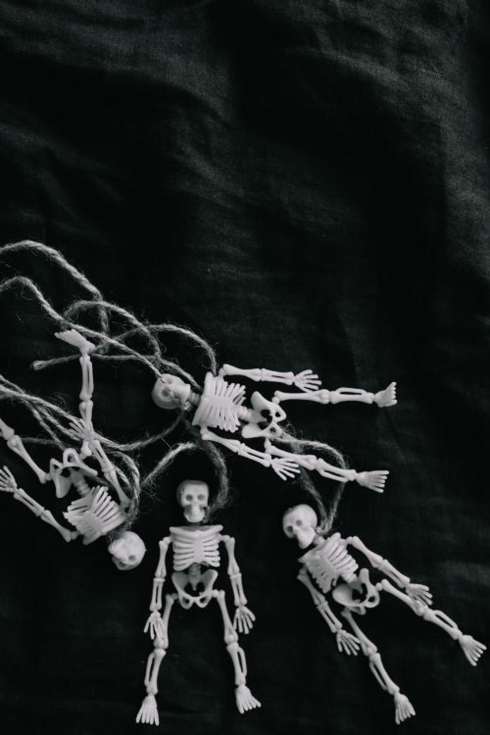 Halloween - Human skeleton miniatures Halloween - Human skeleton miniatures