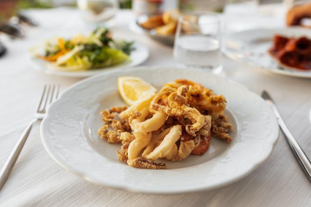 Delicious Italian food from the Amalfi coast Delicious Italian food from the Amalfi coast