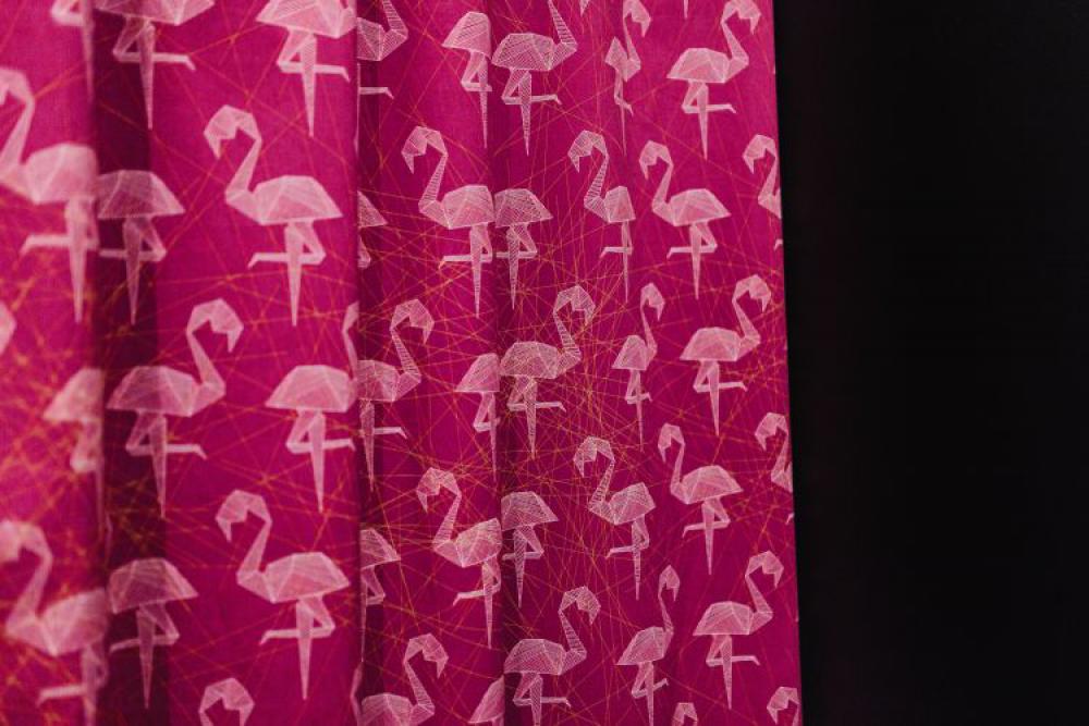 Pink Flamingo Fabric Pink Flamingo Fabric
