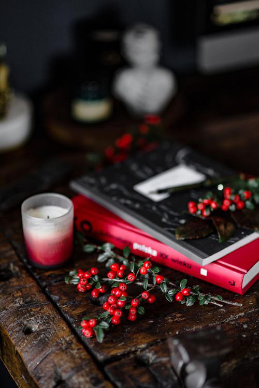 Books and Fresh Holly Books and Fresh Holly