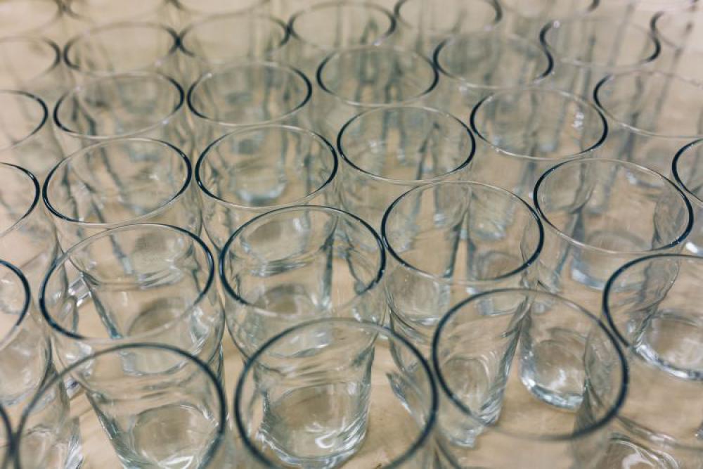 Collection of glasses Collection of glasses