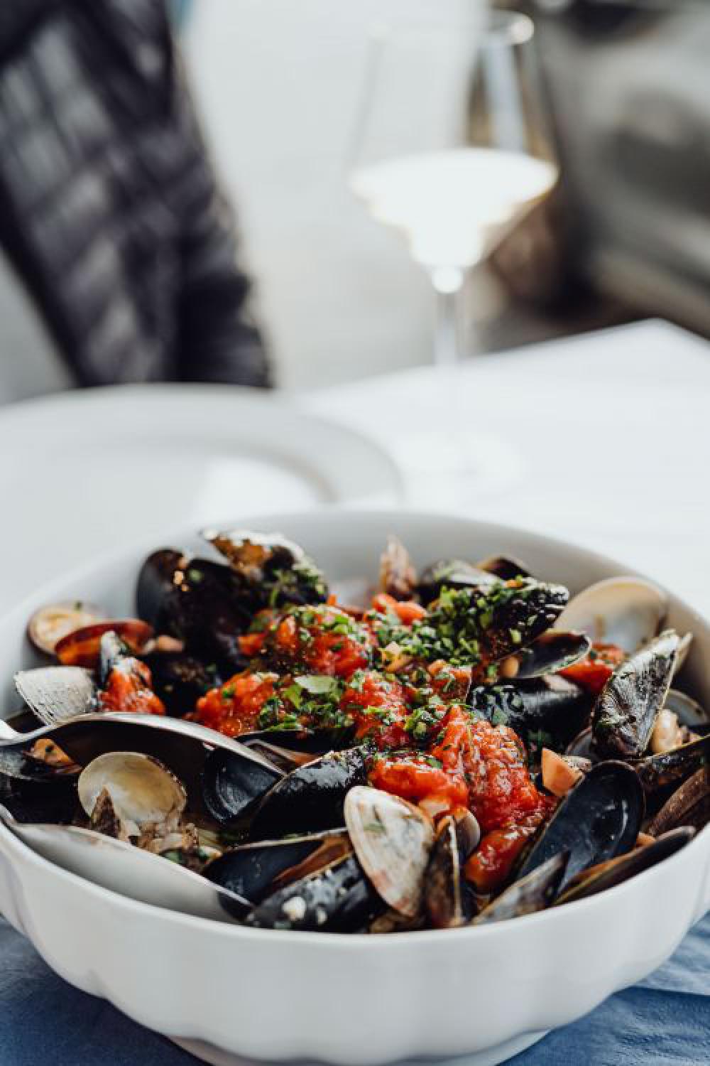 Delicious Italian food from the Amalfi coast Delicious Italian food from the Amalfi coast