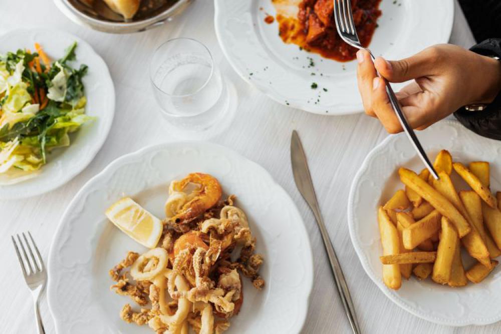 Delicious Italian food from the Amalfi coast Delicious Italian food from the Amalfi coast