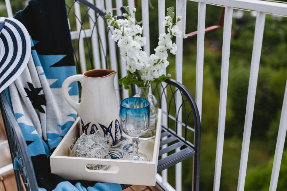 Seaside Style: Nautical Balcony Decor Seaside Style: Nautical Balcony Decor