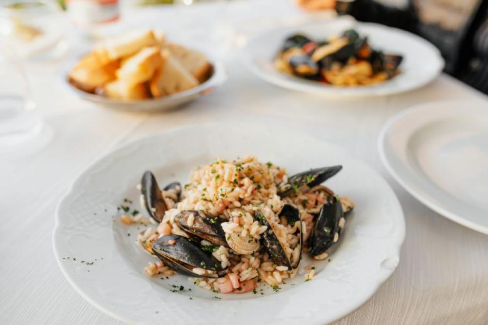 Delicious Italian food from the Amalfi coast Delicious Italian food from the Amalfi coast