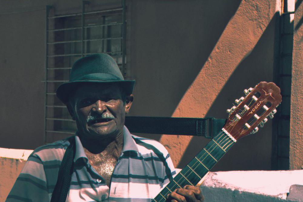 Old Guitar Player Free Photo Old Guitar Player Free Photo