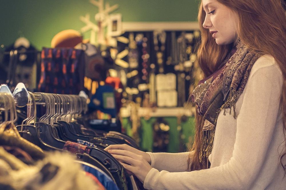 Woman Shopping Clothes Free Photo Woman Shopping Clothes Free Photo