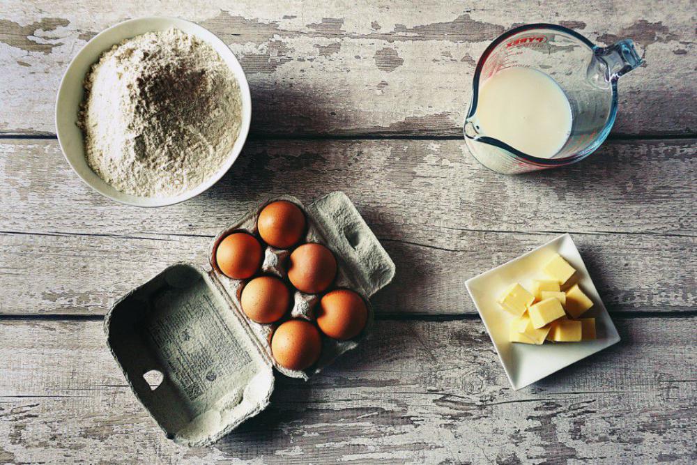 Eggs Milk Butter Flour Free Photo Eggs Milk Butter Flour Free Photo