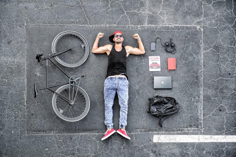 Man Bike Computer Free Photo Man Bike Computer Free Photo