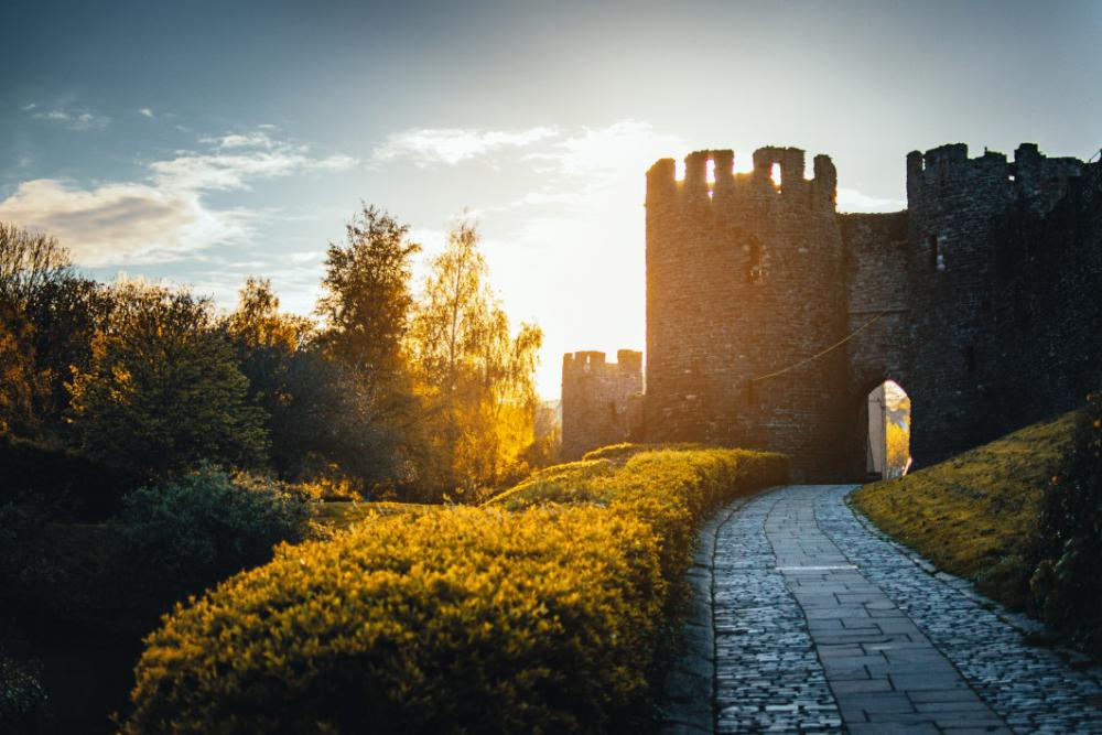 Sunrise Castle Path Free Photo Sunrise Castle Path Free Photo